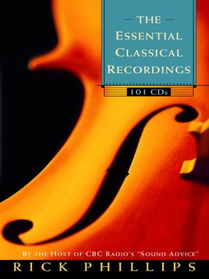 cover image of The Essential Classical Recordings